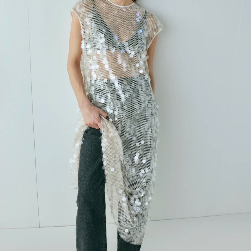VRG GRL Astrid Sequin Maxi Dress